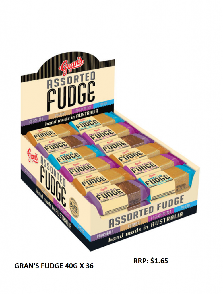 GRAN'S FUDGE 40G X 36