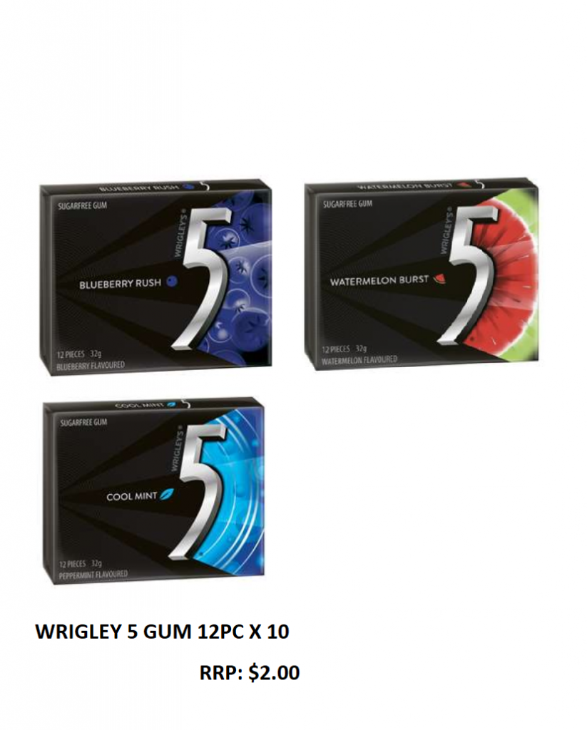 WRIGLEY'S 5 GUM