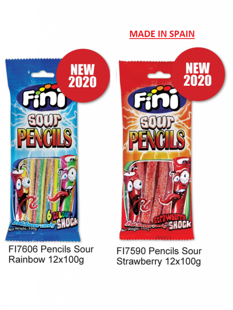 FINI SOUR PENCIL 100G X 12