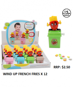 FRENCH FRIES WIND UP X 12