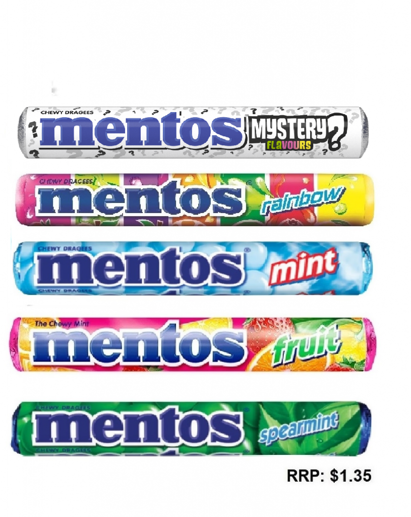 mentos roll