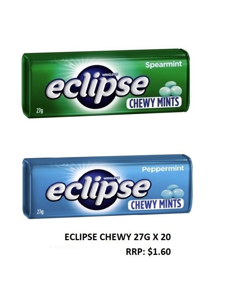 ECLIPSE CHEWY MINTS 27G