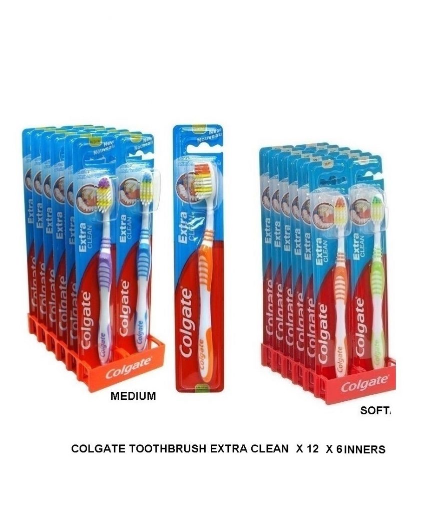 COLGATE TOOTHBRUSH EXTRA CLEAN