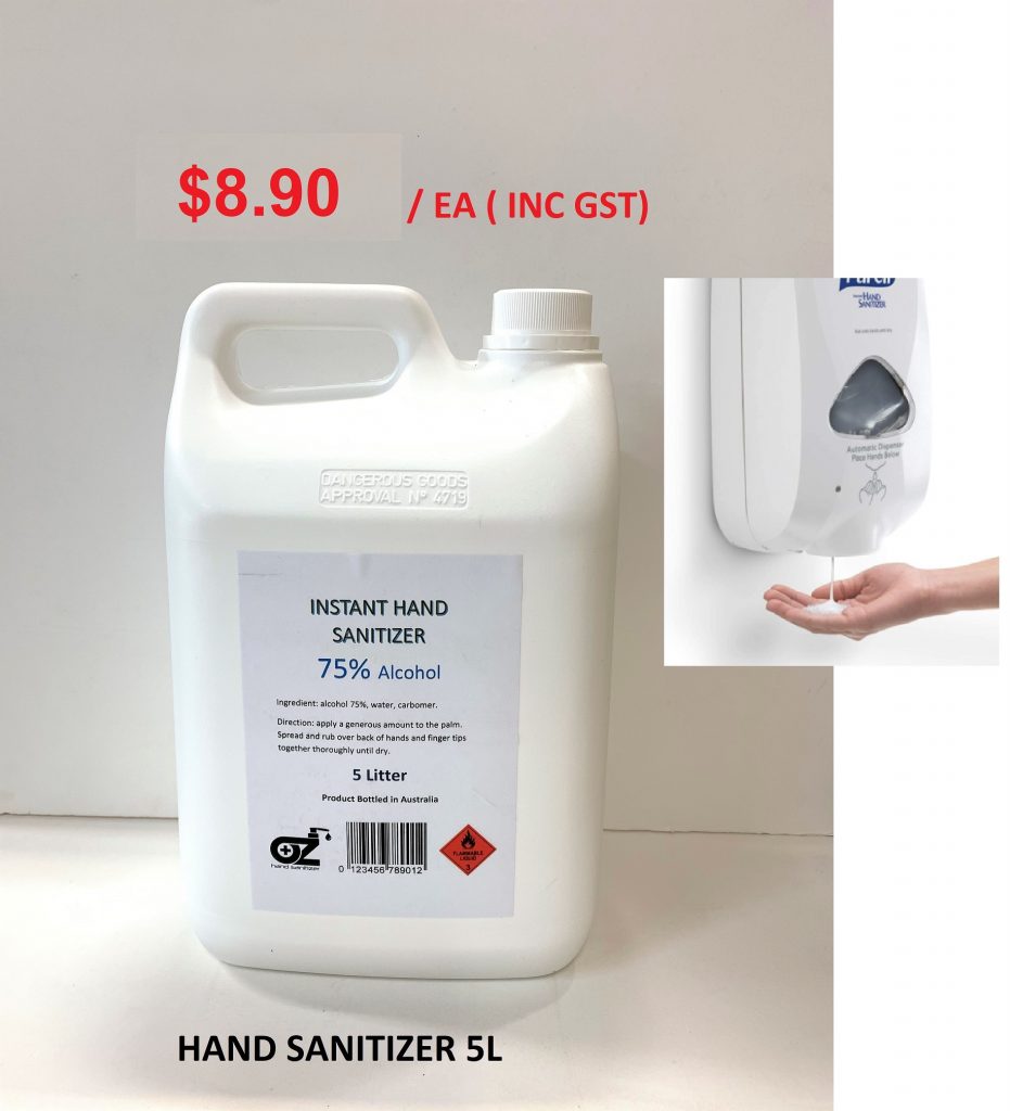 hand sanitizer 5L